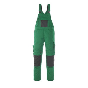 Bib-trousers Leipzig green/black 82C52, Mascot