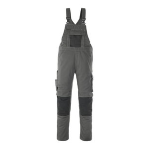 Bib-trousers Leipzig anthracite/black 82C52, Mascot