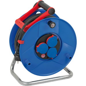 Cable reel plastic 40m 3VDE RR 3x2.5 Garant IP44, Brennenstuhl