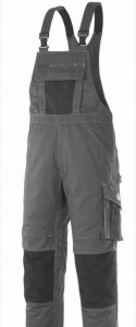 Augsburg bib & Brace anthracite/black 82/50, Mascot