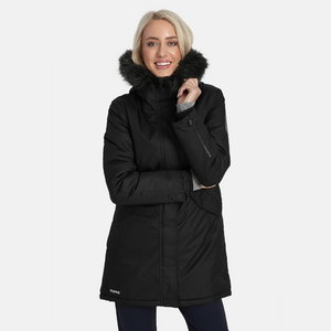 Winter jacket parka Vivian hooded, black, Huppa