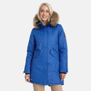 Winter jacket parka Vivian 1 hooded, blue XS, Huppa