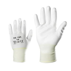 Gloves, Elastic Polyester, PU on the palm 9