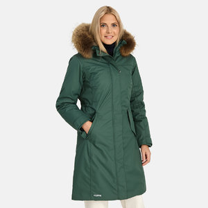 Winter jacket parka Vienna 1 hooded, forest green L, Huppa
