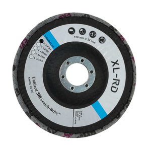 Unitised wheel Scotch-Brite XL-UW 126x6x22mm 2S FIN, 3M