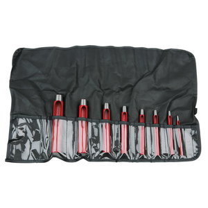Round hole punch set, 8 pcs, KS Tools