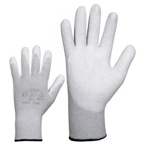 Product image of: Gloves, antistatic nylon, ESD fingertips of PU 9