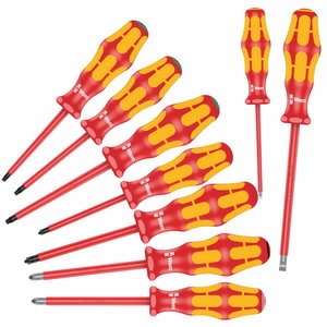 Screwdriver set 160 i/162 i/167 i/9 VDE