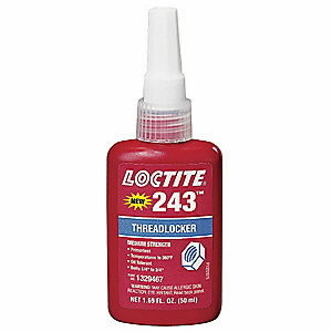 Sriegių fiksavimo klijai LOCTITE 243 (26 Nm) 50ml