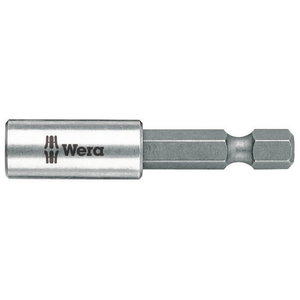 патрон для насадок 1/4"x50мм 893/4/1K с магнитом, WERA