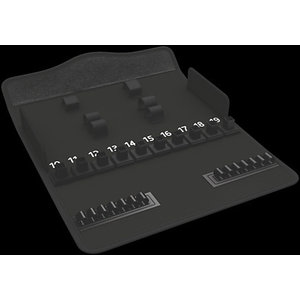 9421 Textile Box 8100 SC Zyklop Metal Switch, leer 302.0x126