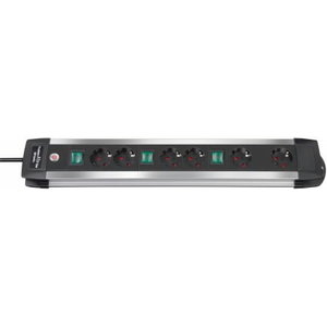 Extension socket 3m 6-way H05VV-F 3G1,5 every 2 sockets, Brennenstuhl
