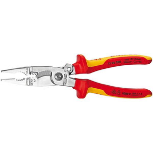 Elektroinstalāciju knaibles 200mm VDE, Knipex