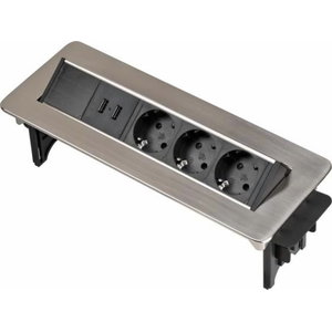 Indesk Power USB charger table outlet strip 