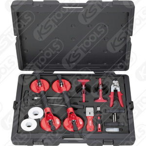 Stiklų montavimo ir išmontavimo komplektas, 13 dalių, KS Tools