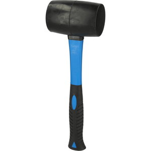 Guminis plaktukas, stiklo pluo&scaron;to rankena , 56mm, 500g 
