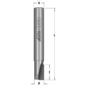 Teemantfrees 8x12x65 S=12x35 Z=1 DP RH