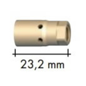Kontaktsuudmiku adapter Abirob W500 M6 23,2mm
