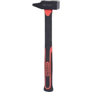 Fitters hammer, French form, fiberglas handle, 250g, KS Tools