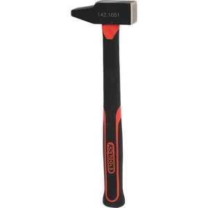 Šaltkalvio plaktukas stiklo pluošto kotu, 400g, KS Tools