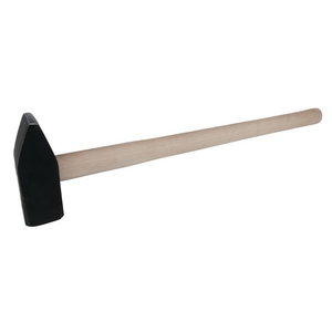 Sledge hammer with ash handle, 10000g 