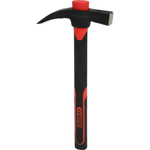 Claw hammer, fiberglas handle, 700g, KS Tools