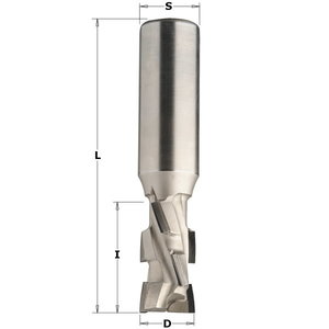 Teemantfrees 20x45x105 S=20 Z2+2 10-DP (PCD) RH