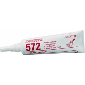 Sriegių sandariklis (lėtai kietėjantis)  LOCTITE 572 250ml