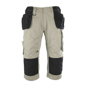 Trousers with holsterpockets 3/4 Lindau khaki, Mascot