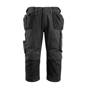 Trousers with holsterpockets 3/4 Lindau black, Mascot