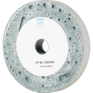 Finishing disc Poliflex SC PUR-W 125x20/20mm CN80, Pferd