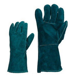Gloves, Welding, Green Calf leather lining 10, KTR