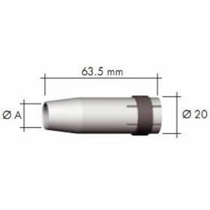 Sprausla MB24 koniskā d.10mm, Binzel
