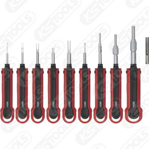 Professional truck terminal extractor tool, 10 pcs, KS Tools