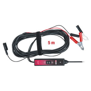 Test probe 6-24V DC with 5 m cable, KS Tools