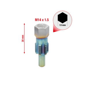 Tap with guide bolt for temperature sensors, M12x1.25 