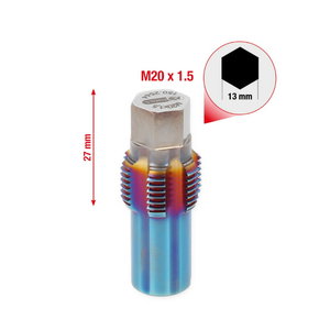 Tap with guide bolt for NOx sensors, M20x1.5 