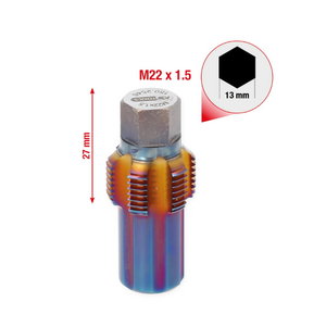 Tap with guide bolt for particulate filter sensors, M22x1.5, KS Tools