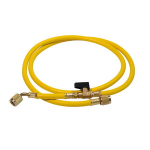 Pressure hose plus 1/4" SAE, 1,5 m yellow 