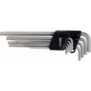 L-šešiabriaunių raktų komplektas1,5-10mm CLASSIC, KS Tools