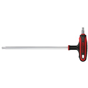 T-roktura seškanša atslēga, 2,5mm ERGO+,, KS Tools