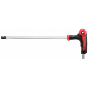 Raktas T- formos šešiakampis HEX 4 mm, su rutuline galvute, KS Tools