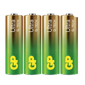 Baterijas AA/LR6, 1,5V, Ultra G-Tech, 4 gab. 