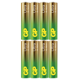 Baterijos AAA/LR03, 1,5V, Ultra G-Tech, 8 vnt. 