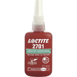 Threadlocker(high strength, 38Nm) LOCTITE 2701, Loctite