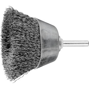 Gaubtas vielinis šepetys TBU Steel 60x15/6mm 0,3mm