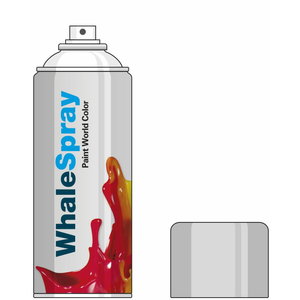 Blizgus cinkas 99,99% WS1547 S aerozolis 400ml, Whale Spray
