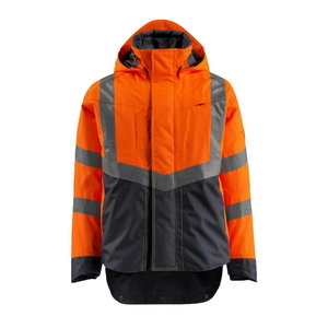 Harlow Outer Shell Jacket High Visibilty, orange/dark navy 2XL, Mascot