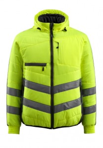 Hi. vis winterjacket Dartford, yellow/black 2XL, Mascot