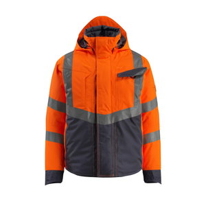 Hi-vis ziemas jaka Hastings, oranža/tumši zila, Mascot